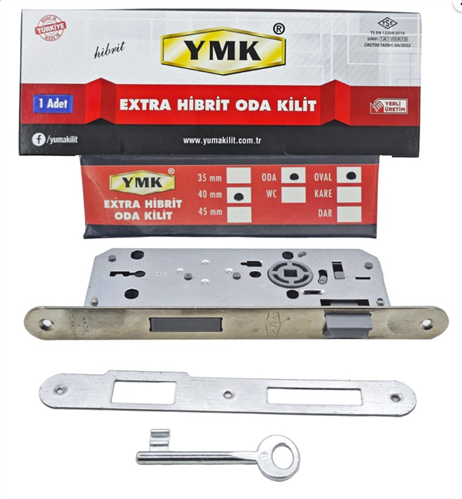 YMK ODA KİLİDİ 40 MM OVAL 